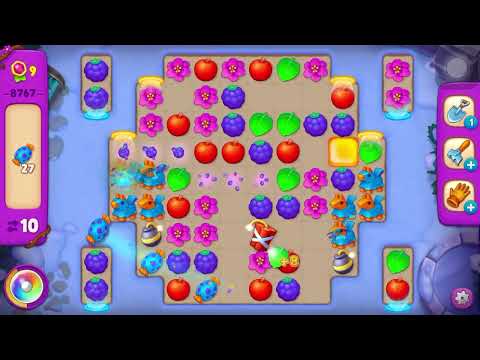 Gardenscapes Level 8767 (Super Hard Level)