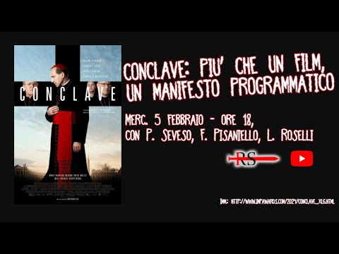 Conclave: più che un film, un manifesto programmatico