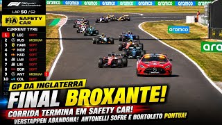 VERSTAPPEN ABANDONA, CORRIDA TERMINA EM SAFETY CAR! ANTONELLI SOFRE E LECLERC VENCE | FORMULA 1