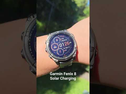 Garmin Fenix 8 Solar Charging till 200%