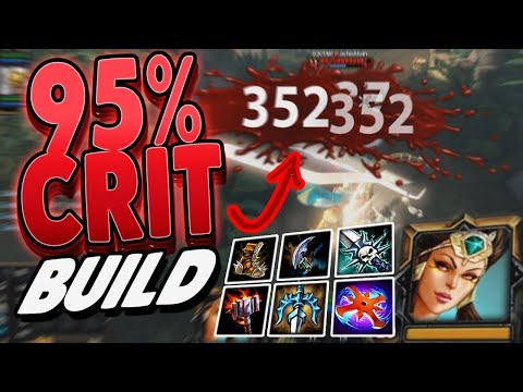 Smite: Serqet 95% Crit Build - THE ONE COMBOS ARE REAL!