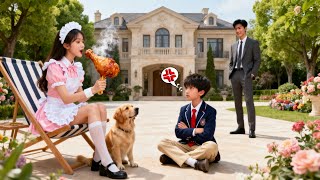 Download lagu Tak ada yang berani didik anak CEO, sampai pembantu baru buatnya lapar 3 hari—akhirnya jinak! mp3