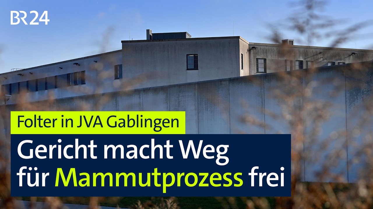 Folter in JVA Gablingen: Vizechefin muss vor Gericht | BR24live