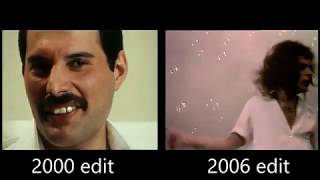 Freddie Mercury - In My Defence (video comparison)