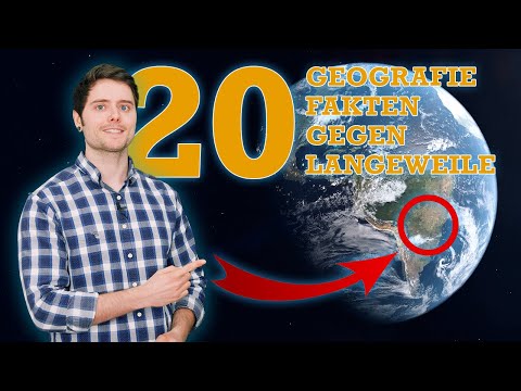 20 FASZINIERENDE Geografie Fakten gegen Langeweile 🌎