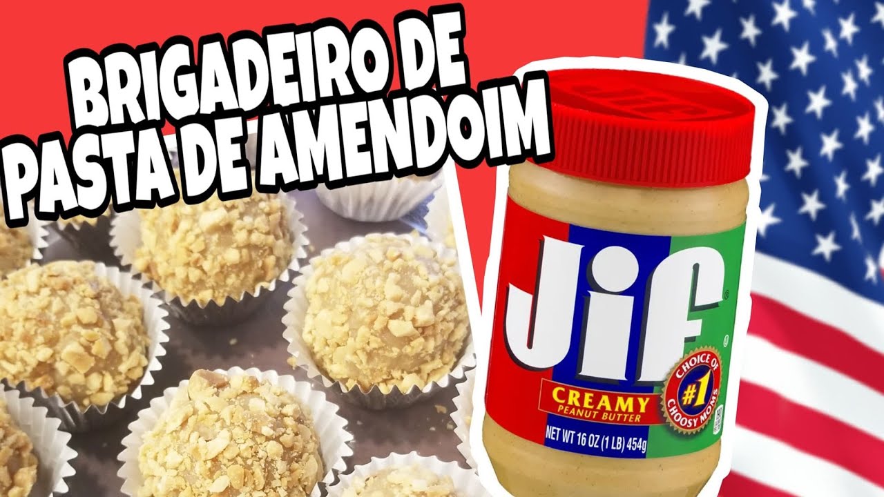 BRIGADEIRO DE PASTA DE AMENDOIM - RAPIDO E FACIL