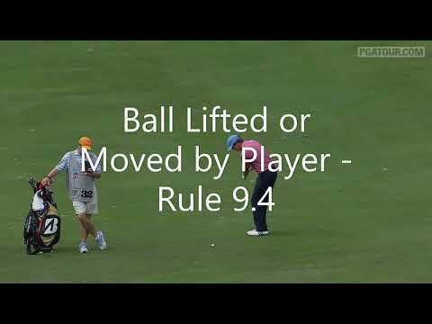 Hudson Swafford Hits Divot Into His Ball on Fairway - Golf Rules