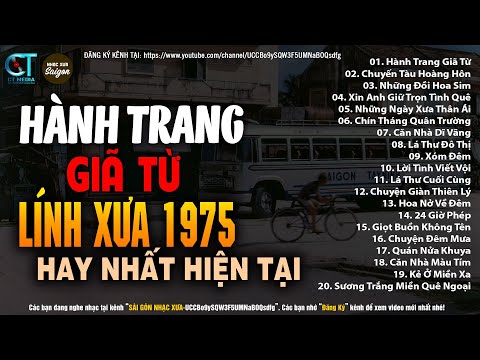 Nhạc Xưa Rumba 1975 Hiếm Có Vô Cùng - HÀNH TRANG GIÃ TỪ | Lk Nhạc Lính Xưa 1975 Để Đời