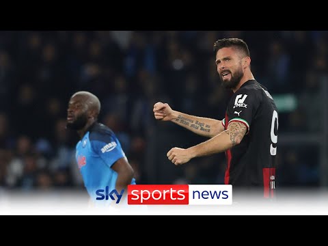 Olivier Giroud porta il Milan in semifinale di Champions League per la prima volta in 16 anni