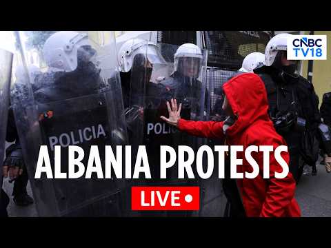 🔴Albania Protests LIVE: Anti-Government Protesters Clash With Police In Tirana | Edi Rama | N18G