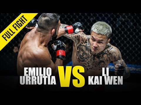 Emilio Urrutia vs Li Kai Wen full fight