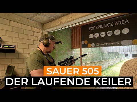 Geartester Festival 2025: Sauer S505 im Praxistest auf den laufenden Keiler