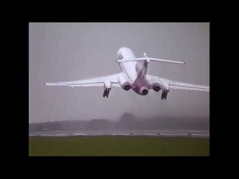 Tupolev 154 departure Ostend