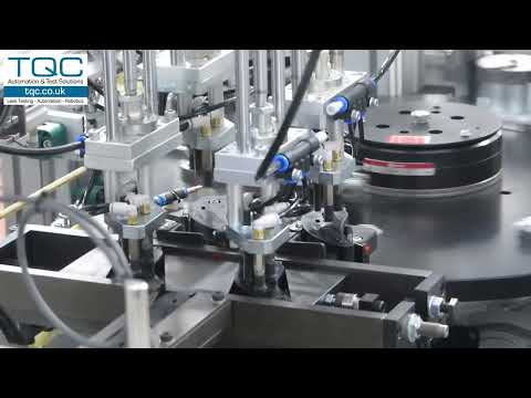 Automated Rotary Assembly and Test Machine by TQC Ltd