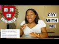 Opening my HARVARD acceptance letter, LIVE REACTION!! **eMOTIONAL**