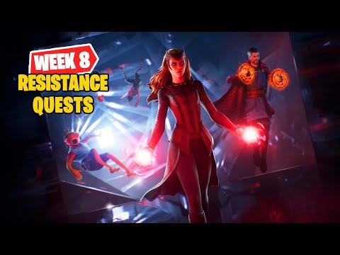 Fortnite All Week 8 Resistance Quests Guide - Chapter 3 Season 2