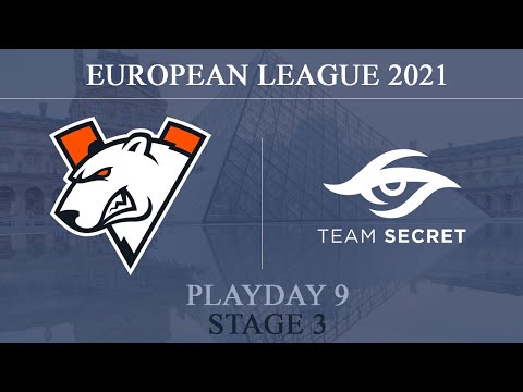 VP vs Secret @Oregon | Virtus.pro vs Team Secret | European League 2021 - Stage 3 |  Playday 9