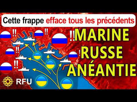 Triomphe historique: l'Ukraine détruit 5 navires russes via une attaque de drones | RFU News