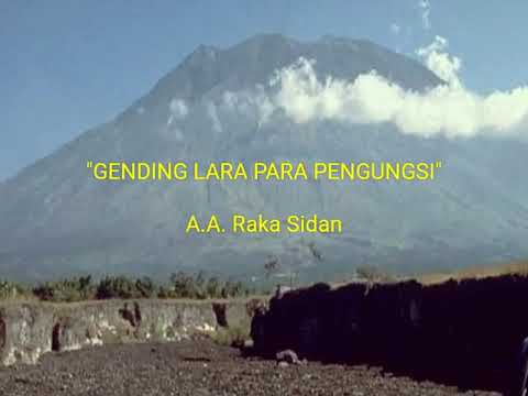GENDING LARA PARA PENGUNGSI - Vocal : AA. Raka Sidan