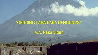 Download lagu GENDING LARA PARA PENGUNGSI - Vocal : AA. Raka Sidan mp3 Download lagu GENDING LARA PARA PENGUNGSI - Vocal : AA. Raka Sidan mp3