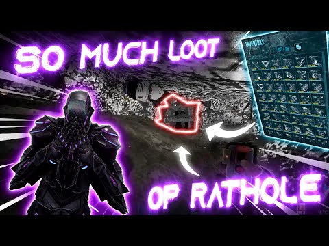 HOW We Raided This OP HIDDEN Rathole For Insane Loot... | ARK Small Tribes