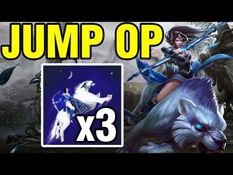 JUMP OP - inYourdreaM Plays Mirana - Dota 2