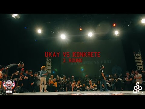 Ukay vs Konkrete | Exhibition Battle Pt. 2 | EBS KRUMP WORLD CHAMPIONSHIP 2016
