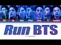 BTS Run BTS Lyrics 방탄소년단 달려라 방탄 가사 Color Coded Lyrics Han Rom Eng