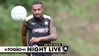 NIGHT LIVE: EDENÍLSON TREINA COM O GRUPO E PODE REFORÇAR O BOTAFOGO CONTRA O INTERNACIONAL