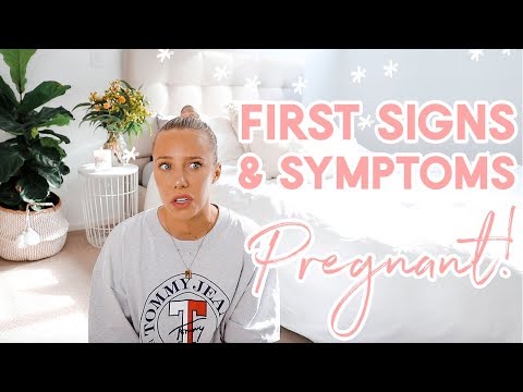 Symptoms of Pregnancy FIRST WEEKS! Signs to look out for/How I knew!