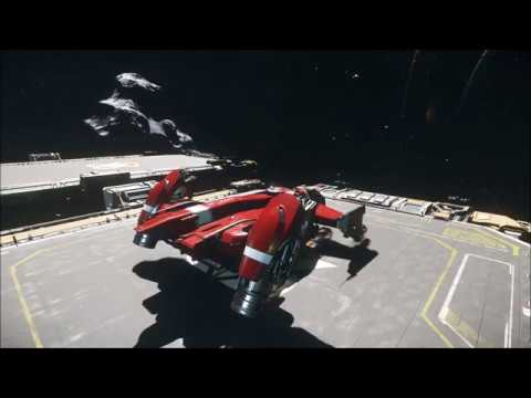Star Citizen Alpha 3.8.1 PTU - Inside the Cutlass Red