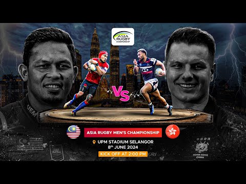Game 3 Malaysia  v Hong Kong China | Asia Rugby Men's Championship 2024