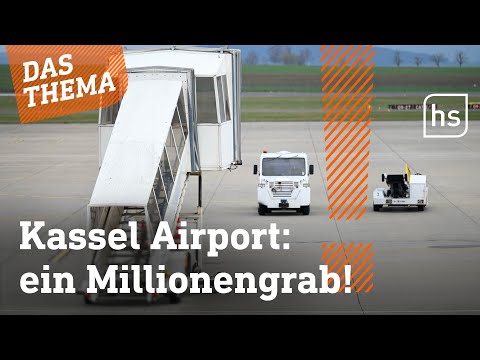 Steuergeldverschwendung seit 10 Jahren am Flughafen Kassel? | hessenschau DAS THEMA