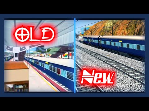 Old Vs New Version Short GamePlay in Indian Train Simulator 2016 - 2021 Evolution