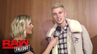 Machine Gun Kelly is ready for WWE Tribute to the Troops: Raw Fallout, Dec. 4, 2017