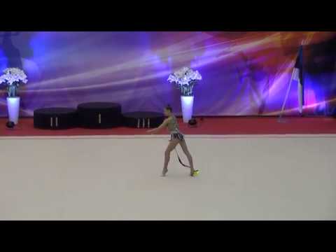 Polina Murashko ribbon junior final Eesti MV 2019