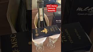 How Much Better Is MSC Aurea vs Regular Cabins #msc #cruise #shorts