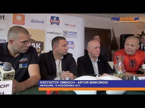 Binkowski - Zimnoch: Spięcie na konferencji prasowej