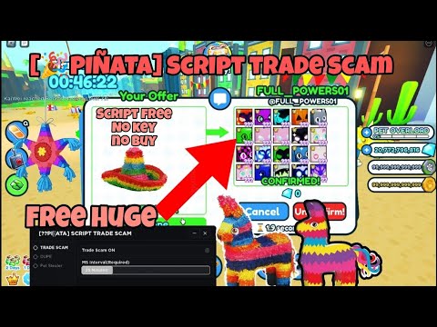 [🎉PIÑATA] Pet Simulator X! Script Trade Scam New Update | No Key | No Buy Script Free 2023