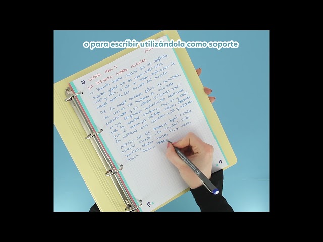 Oxford Live & Go EuropeanBinder Un Raccoglitore con Ricarica A4+, Colori Casuali video