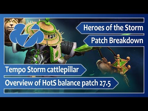 Tempo Storm cattlepillar reviews Heroes of the Storm Patch 27.5 notes