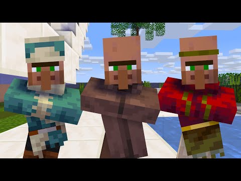 MONSTER SCHOOL : CHICKEN WING MEME VILLAGER FAMILY - MINECRAFT ANIMATION