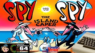 SPY vs SPY II: THE ISLAND CAPER – Commodore 64 (1985) | Tropical Espionage with Traps & Tactics