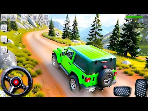 New Jeep Driving Offroad Simulator 2024 - 4x4 SUV Luxury Prado Driver 3D - Android Gameplay Part-14