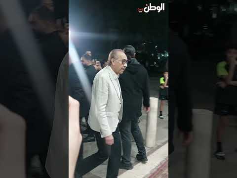 محمد أبو داود وأحمد عبدالعزيز ونجوم الفن في عزاء الفنانة شرين سيف النصر