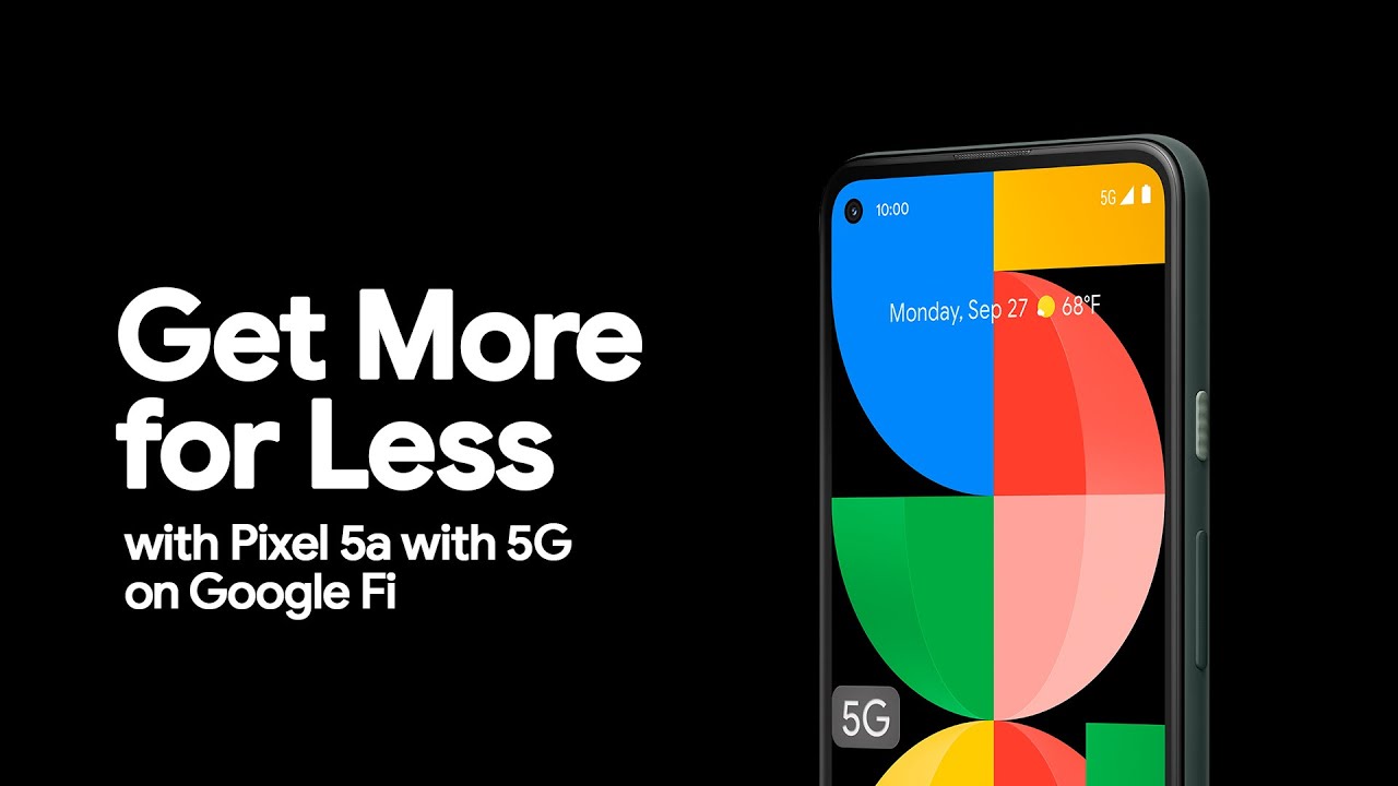 Смартфон Google Pixel 5A 5G 6/128Gb Black (Черный) JP Version