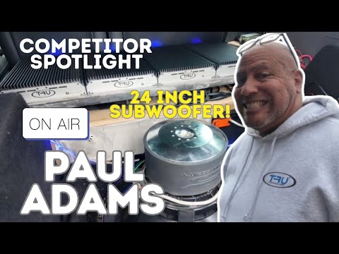 24-inch ib sub in a Prius! Paul Adam's sq car audio system walk-through