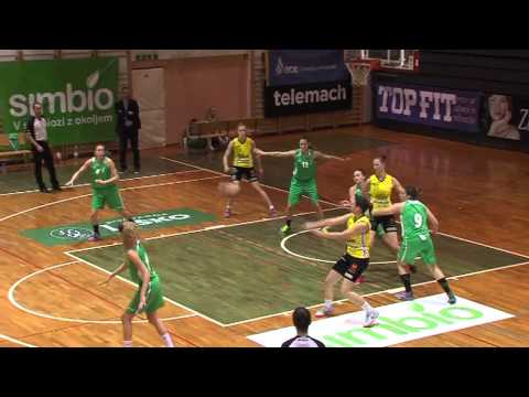 MŽRKL 2014/15, 9. kolo: Athlete Celje - Trešnjevka 2009 (3/4)