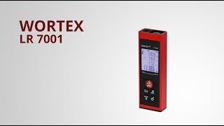 Laser distance meter LR 7001 WORTEX