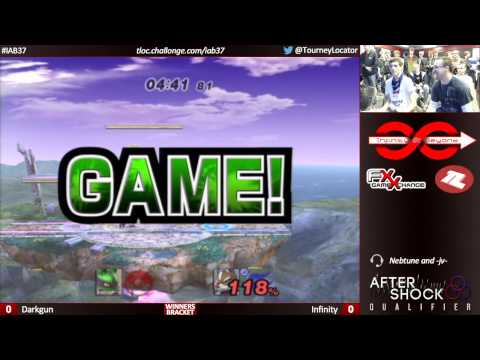 IaB37 - Darkgun (Lucario) vs Infinity (Fox, Peach) - Winners Bracket